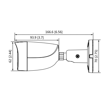 DAHUA HAC-HFW1231CM-28 - Camara Bullet 1080p/ Super Adapt/ Metalica/ Lente de 2.8mm/ WDR Real de 130 dB/ 107 Grados de Apertura/ 30 Mts de IR/ IP67/ Soporta CVI/AHD/TVI y CBVS/ Ideal para Contrastes de Luz/ DAHUA HAC-HFW1231CM-28 - Camara Bullet 1080p/ Super Adapt/ Metalica/ Lente de 2.8mm/ WDR Real de 130 dB/ 107 Grados de Apertura/ 30 Mts de IR/ IP67/ Soporta CVI/AHD/TVI y CBVS/ Ideal para Contrastes de Luz/